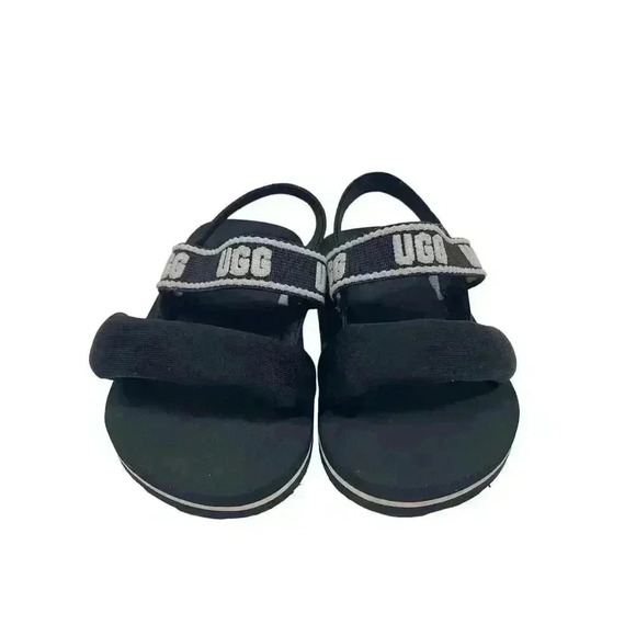 Baby black and white Ugg Zuma sling shoe, new without box - Picture 3 of 6